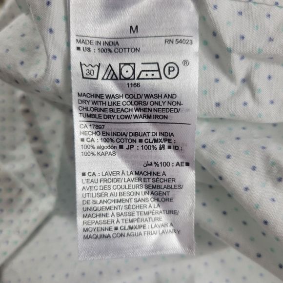 Men's Old Navy Button-up w/ Free Layering Sweater, Size Mediums - Picture 6 of 6